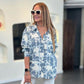Women's Printed Long Sleeves Button-Down Shirt