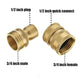 Simple and fast installation, suitable for M22 to rotate to 3/4 inches, 3/8 inches, 8PC