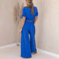 Set With Elastic Pants And Shirt