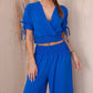 Set With Elastic Pants And Shirt