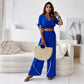 Set With Elastic Pants And Shirt