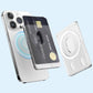 Strong Magnetic Transparent Card Holder - Secure Phone Wallet