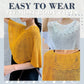 Knitted Sun-proof Ice Silk Shawl (Gift Pearl Clips 6pcs/pack)