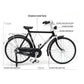 1: 10 Simulation Mini DIY Retro Bicycle Model Ornament