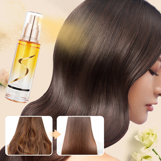 Hair care essential oil spray to repair dry, rough and damaged hair