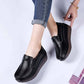 Cake Shoes Slope Heel Rocker Loafers