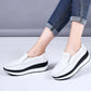 Cake Shoes Slope Heel Rocker Loafers