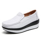 Cake Shoes Slope Heel Rocker Loafers