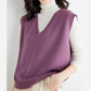 🍁Hot Sale 50% off🍁Women's Ultra-Soft V-Neck Knit Vest