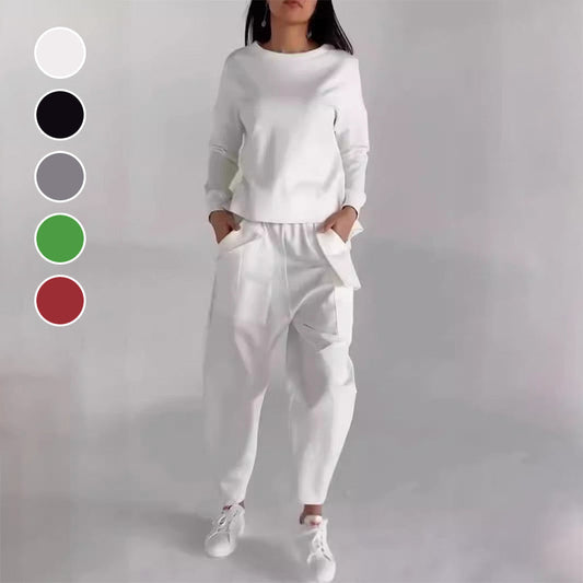 💖HOT SALE 40% OFF💖Sporty casual ladies suit with multi-pockets