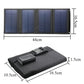 USB port 20W5V portable solar foldable battery panel