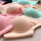 Natural Latex Lifting Seamless Bra