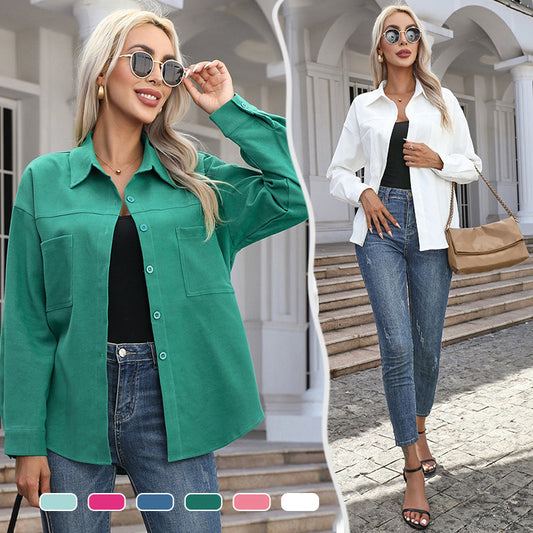 Women's Long Sleeve Button-Down Shirt