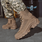 Men's Waterproof Outdoor Anti-Puncture Work Combat Boots Army Boots (Durability Upgrade) EU
