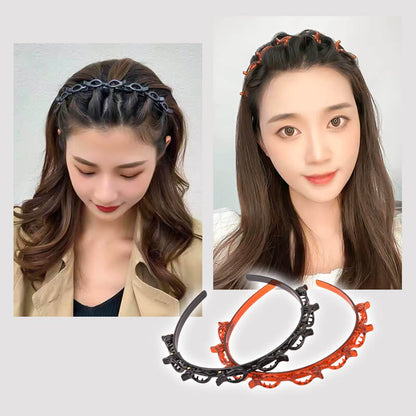 Buy 2 get 3 free🌸Braided Hairband Clip🌸