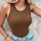 💖Last Day Special Price ￡9.99!!💖Ribbed Stretchy Tank Top with Shelf Bra