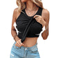💖Last Day Special Price ￡9.99!!💖Ribbed Stretchy Tank Top with Shelf Bra