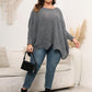 Women's Plus Size Crew Neck Jamper