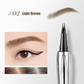 Waterproof eyebrow pencil with microfine tip