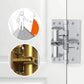 Self Closing Spring Door Hinge(Equipped with screws)