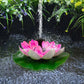 🔥Lotus Shaped Solar Fountain Pond Decorative