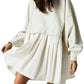 🔥Women's Oversized Sweatshirt Dress Crewneck Mini Dress🎁