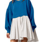 🔥Women's Oversized Sweatshirt Dress Crewneck Mini Dress🎁