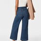 ⭐2025 Best Selling Jeans-42% OFF👖Tummy Control Cropped Wide-Leg Jeans