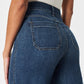 ⭐2025 Best Selling Jeans-42% OFF👖Tummy Control Cropped Wide-Leg Jeans