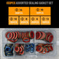 🔥2024 Hot Gadgets🔥100pcs/ 245pcs Assorted Sealing Gasket Set