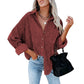 Women's Autumn Casual Long Sleeve Button Down Shirt