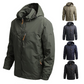 Climbing Field Jacket Men's Windproof Outerwear Waterproof Softshell Jacket Coat