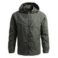Climbing Field Jacket Men's Windproof Outerwear Waterproof Softshell Jacket Coat