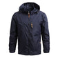 Climbing Field Jacket Men's Windproof Outerwear Waterproof Softshell Jacket Coat
