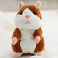 ⏳Time-Limited Special⏰Talking Hamster Plush – repeats whatever you say, auto head-shaking, hilarious fun for kids & adults