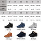 Ideal Gift - Unisex Faux Plush and Thick Winter Shoes