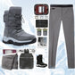 Men's Winter Non-Slip Mid-Calf Snow Boots