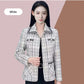 【Elegant Gift For Her】 Women's Houndstooth Print Blazer