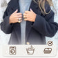 ❄️Winter Specials❄️Women's Long-sleeve Tweed Lapel Coat