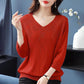 Nice Gift! Women’s Vintage V-neck Beaded Pullover Shirt