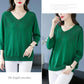 Nice Gift! Women’s Vintage V-neck Beaded Pullover Shirt
