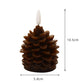 🎄Last Day BUY 3 GET 4 FREE🎁Flameless LED Pine Cone Candles for Holiday Decor