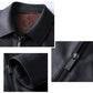 🔥Limited time 56% off sale🔥 Men's Casual Business Lapel PU Leather Jacket
