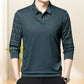 🔥Men's Fake Two Piece Lapel Long-Sleeve Tops