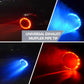 💥New Year special offer🎉 Car Tuning Carbon Fiber LED Light Emitting Exhaust Pipe (High Temperature Resistant)
