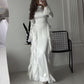 Chic Flowy Glossy Dress for Women