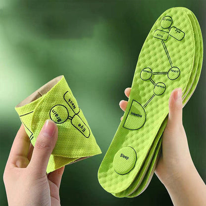 Thickened Shock Absorption Deodorizing Moisture-Wicking Insoles