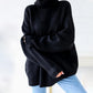 🌸Women’s Oversized Turtleneck Solid Color Knit Sweater