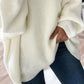 🌸Women’s Oversized Turtleneck Solid Color Knit Sweater