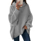 🌸Women’s Oversized Turtleneck Solid Color Knit Sweater